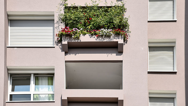 Fassadensanierung und Betonsanierung an zwei Hochhäusern in Stuttgart, Pelikanstraße-6