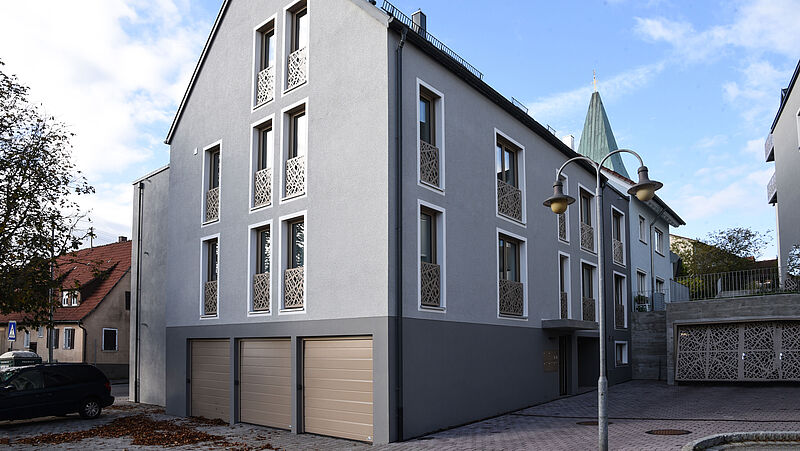 Fassadensanierung und Innenputz bei einer Wohnanlage im Süden von Stuttgart - 4